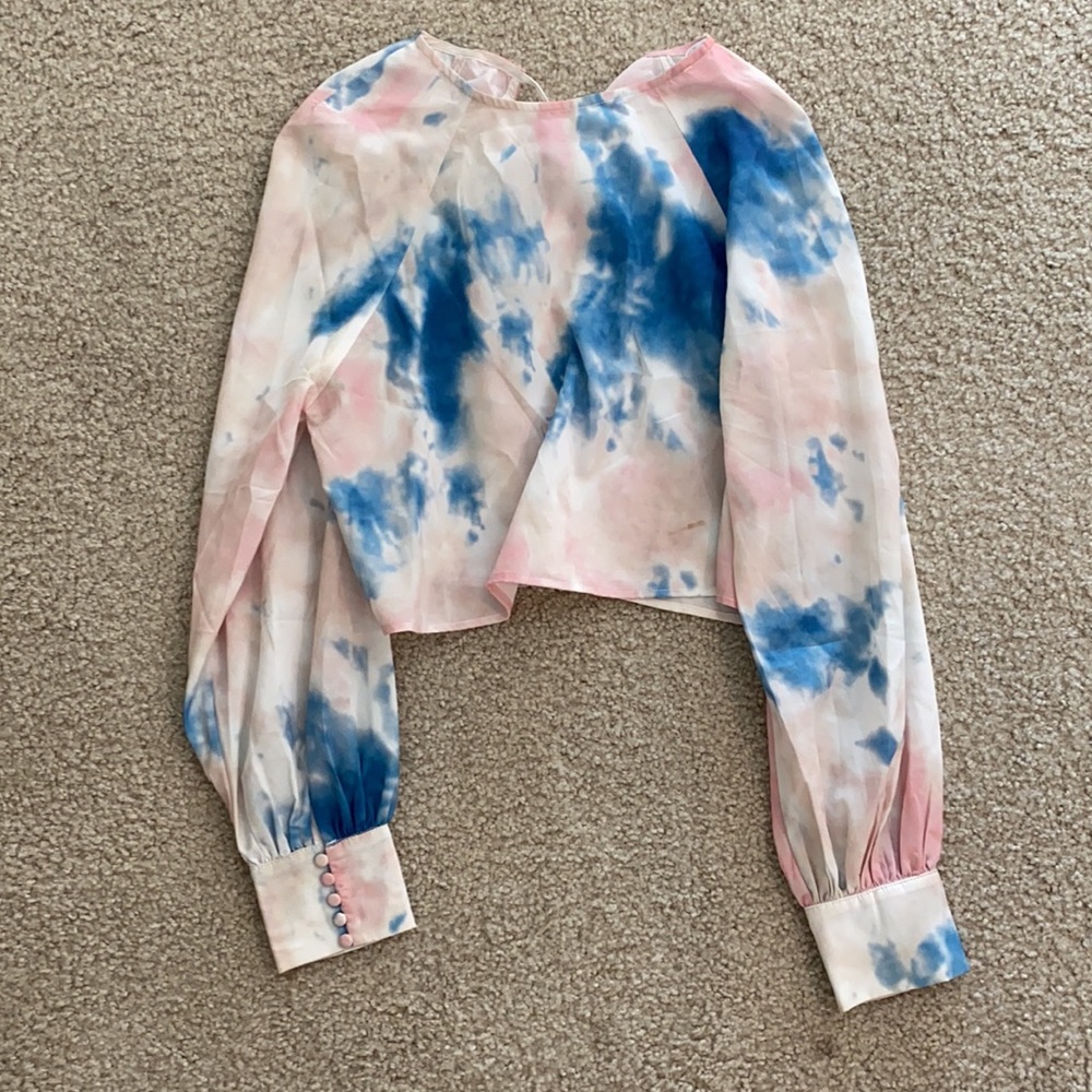 Tie dye blouse
